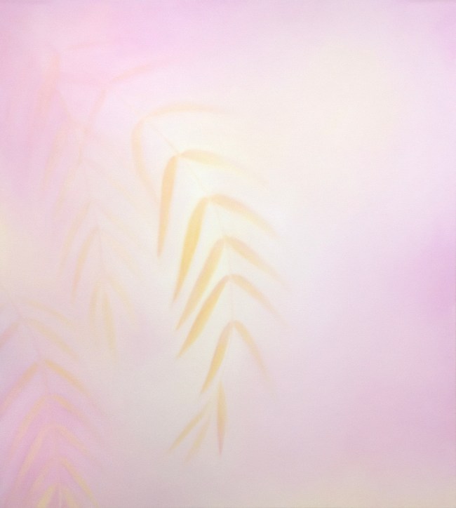 Des gestes éblouis, 2024, huile sur toile, 110 x 100 cm