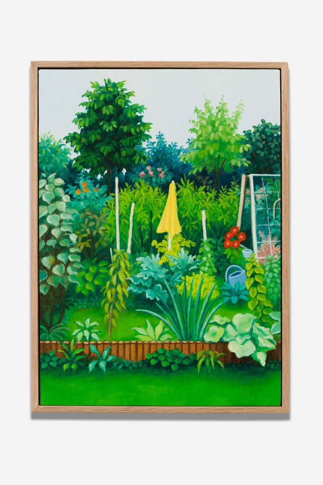 Le jardin partagé du 19ème_Dorian Cohen_Oil on canvas_18x24cm_2026_2.500€