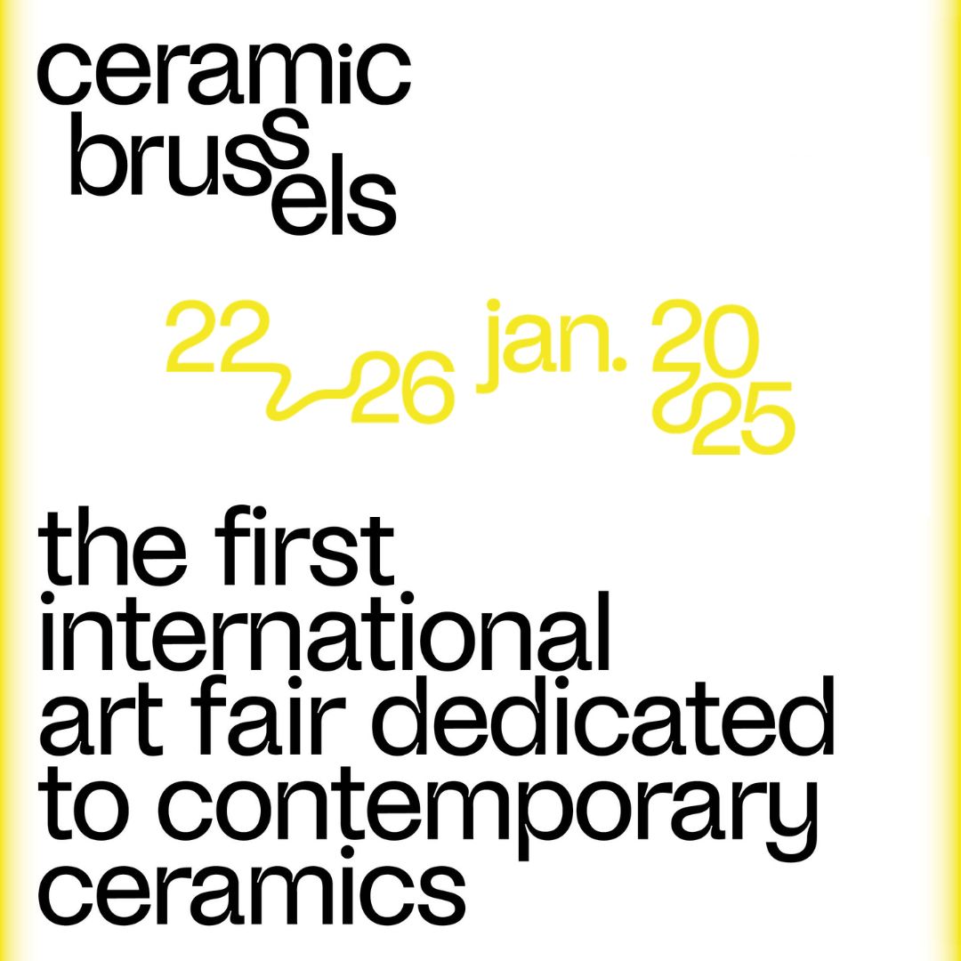 ceramic brussels 2025 / presented a solo show of Rémy Pommeret